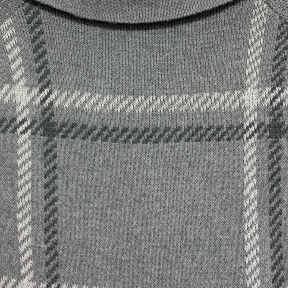 Loft Outlet Plaid Pullover‎ Poncho Sweater size XS/S NWT - Picture 6 of 6